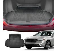 Revestimiento de Carga Premium para Honda Accord EX EX-L Touring Sedan de 4 Puertas 2023 - Tapete de Maletero de automóvil de Ajuste Personalizado - Tapete de Carga Negro para Todas Las Estaciones