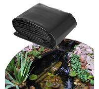 Revestimiento de Caucho Resistente para estanques de 1x1 m, Ideal para estanques de Peces de jardín. Revestimiento Impermeable de HDPE Duradero para Fuentes de Agua, Lagos Artificiales y obr