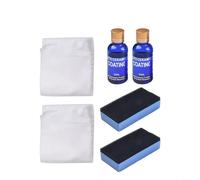 Revestimiento de cerámica líquida 9H para cera y abrillantador automotriz, superhidrofóbico, protección de polisiloxano, 30 ml, 2 botellas, 3-5 años de duración