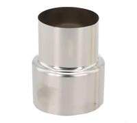 Revestimiento de Conducto de Chimenea, Reductor de Revestimiento de Conducto de Acero Inoxidable/Conector de Tubería Adaptador de Chimenea Tubo de Estufa, 1PCS Ø120MM-Ø60MM(Ø70mm/Ø50mm)