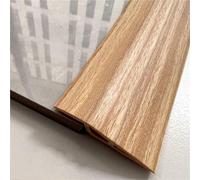 Revestimiento de cuadrante de PVC, cinta de borde de esquina, transición de suelo alfombra 3 metros/10 pies, autoadhesivo para baldosas adecuadas(White Maple Wood Gran,17-20 mm)