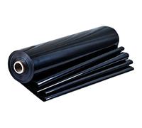 Revestimiento de EPDM de 0 m, Caucho HDPE de Alta Resistencia para estanques de koi, Jardines acuáticos y Fuentes, Grande, 3 x 5 m (10 x 15 pies), Revestimiento Impermeable Negro.