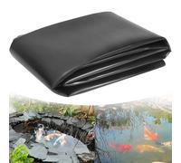 Revestimiento de estanque de polietileno de alta calidad, base impermeable negra para estanques Koi (1 x 6 m a 10 x 15 m), membrana impermeable para una protección óptima contra la humedad