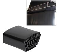 Revestimiento de estanque de polietileno de alta calidad, resistente a los rayos UV, membrana impermeable de 0,12 mm de grosor, para estanques koi y jardines acuáticos, aislamiento de agua, disponible