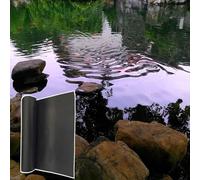 Revestimiento de estanque de polietileno de alta densidad preformado, membrana impermeable resistente para estanques de peces, piscinas de jardín y características de agua