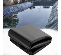 Revestimiento de estanque de polietileno de alta densidad resistente para estanques de peces, para jardines acuáticos, cascadas y fuentes, 8,5 x 4,5 m, ideal para paisajismo en el patio trasero y