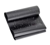 Revestimiento de estanque flexible negro resistente para estanques koi y jardines acuáticos, membrana de polietileno de alta densidad duradera para grandes estanques de peces y piscinas de jardín, 4 x