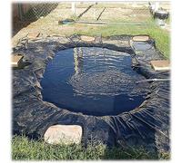 Revestimiento de Estanque, Membrana Impermeable para estanques, estanques de jardín, cascadas, Arroyos, Fuentes, Base para estanques, Cubierta para Piscinas de jardín, Arroyos, Agua.