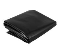 Revestimiento de estanque negro de 3x4m 4x7m 5x8m 7x10m 8x12m 10x15m. Revestimiento impermeable para estanques de peces, arroyos, fuentes, cascadas y lagos artificiales. Lona plegable para estanques.(