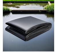 Revestimiento de estanque negro - Memb resistente al desgarro para peces Po, cascadas y jardines de tic - ideal para lacaping al aire libre y características de agua