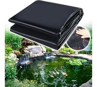 Revestimiento de estanque preformado para peces y koi, membrana flexible de polietileno de alta densidad de 5 mm para estanques de jardín, fuentes y cascadas, tamaños: 3 x 4, 3 x 6, 6 x 9, 8 x 12, 1 x
