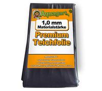 Revestimiento de estanque PVC 3m x 4m 1,0 mm revestimiento negro para estanque de jardín