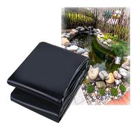 Revestimiento De Estanque Resistente A Los Rayos UV Large Pond Liner Impermeable Membrana Jardín Lona Estanque Para Estanques Koi Paisajismo Piscinas Lámina - 1.5x5m 4.5x7m 5x8m(Tamaño:5.5x8m/18x26ft)