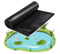 Revestimiento de estanque resistente a los rayos UV para jardín, membrana reforzada para piscina al aire libre, perfecto para grandes características de agua (1,5 m x 1 m)