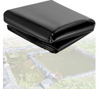 Revestimiento de estanque resistente de 2 m x 2 m y 4 m x 4 m, resistente al desgarro, perfecto para estanques koi, características de agua, lagos artificiales, instalaciones al aire libre y de larga