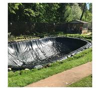 Revestimiento de estanque resistente, plástico HDPE resistente al desgarro para contención de agua en tanques de biogás y depósitos