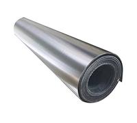 Revestimiento de goma de polietileno de alta densidad resistente al desgarro de 0,35 mm para estanques de peces al aire libre, color negro, tamaño: 9 x 12 m, perfecto para características de agua
