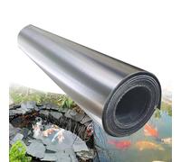 Revestimiento de goma EPDM resistente al desgarro de 0.35 mil de grosor, ideal para estanques al aire libre, acuarios y jardín, solución impermeable de 5 x 8 metros