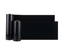 Revestimiento de HDPE para estanques de 0,12 mm, Color Negro, para Peces koi, de 5x6 m a 8x10 m, película Impermeable para paisajismo, Elementos acuáticos, Arroyos y Fuentes (19,7x26,2 pies)