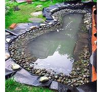 Revestimiento de HDPE para estanques de 0,3 mm. Cubierta para estanques de jardín. Membrana Impermeable y Duradera para estanques de Peces y Artificiales. Ideal para Piscinas de jardín y fue