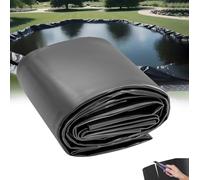 Revestimiento de HDPE para estanques, Ideal para acuarios de Carpas koi y Patos. Flexible y de Larga duración. Protección para su Sistema de Estanque. Ideal para paisajes acuáticos y Fuentes