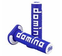A360 PAR DE PUÑOS OFFROAD DOMINO AZUL / BLANCO DIAMETRO 22-26 UNIVERSAL