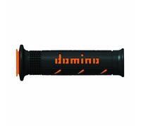 Revestimiento de manillar domino moto on road a250 negro-fucsia open end 120-125