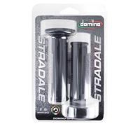 Revestimiento de manillar Domino para moto estilo BMW On Road negro de extremo a