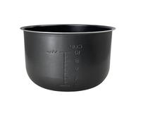 Revestimiento De Olla A Presión Eléctrica, Olla De Arroz Antiadherente De 5L, Accesorios Interiores De Cristal Negro, Piezas For Cocinar Solo, Compatible Con Midea,