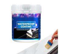 Revestimiento De Poliuretano, Adhesivo Impermeable A Base De Agua Para Asfalto | Pequeño Líquido De Única De 10 Cm 800g, Sellador De Techo Exterior Resistente A Los UV Para Reparación De F