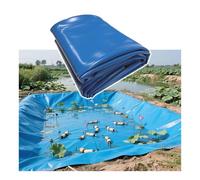 Revestimiento de PVC azul para estanques koi, arroyos, fuentes, jardines de agua, lona multiusos (3 x 5 m)