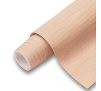 Revestimiento de Vinilo Autoadhesivo Profesional para Pared, Puertas, Muebles, Cocina y Baños - Ancho Exclusivo 124 cm - Roble Claro - BW1239 - Envío desde España - 124 x 500 cm