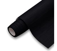 Revestimiento de Vinilo Autoadhesivo Profesional para Pared, Puertas, Muebles, Cocina y Baños - Beta Suave Negra - Sin Obra - Alta Resistencia - PTW5862 - Envío desde España - 62 x 100 cm