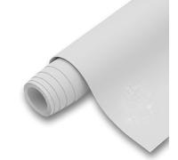 Revestimiento de Vinilo Autoadhesivo Profesional para Pared, Puertas, Muebles, Cocina y Baños - Blanco Roto KS1830 - Sin Obra - Alta Resistencia - Envío desde España - 124 x 200 cm