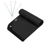 Revestimiento endotérmico:LYN para Todo Tipo de Clima, Resistente a la Emergencia,Manta de Supervivencia,Color Negro,Ligero Espacio Reflectante térmico,Bloqueo infrarrojo Aislado,para Rescate,Camping