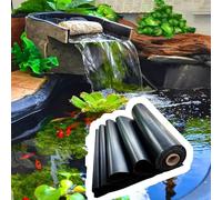 Revestimiento Flexible e Impermeable para estanques, Resistente a los Rayos UV, fácil de Instalar. Disponible en tamaños de 4x1 m, 3x4 m, 7x1,5 m y 14x10 m, Ideal para Jardines, Piscinas, es