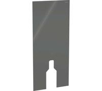 Revestimiento frontal para módulo sanitario Geberit Monolith para inodoro de pie, 114cm, 242667JK1, Color: Lava de vidrio - CM