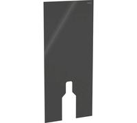 Revestimiento frontal para módulo sanitario Geberit Monolith para inodoro de pie, 114cm, 242667SJ1, Color: Vidrio Negro - CM