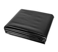 Revestimiento impermeable negro resistente al agua (1,2 mm de grosor), varios tamaños: 2 x 3 m, 3 x 4 m, 4 x 12 m, 5 x 5 m, 6 x 6 m, 7 x 8 m, 8 x 10 m, 10 x 15 m, ideal para estanques de peces koi al