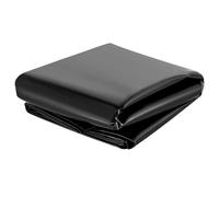 Revestimiento impermeable para estanques, color negro, 5 x 8 m / 16.4ft x 26.2ft / 16.4ft, forro duradero para peces, fuentes y jardines acuáticos, ideal para crear impresionantes características de