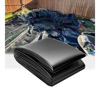 Revestimiento Impermeable para estanques de 10x15 m, Flexible, de HDPE, para Piscinas, Fuentes y Arroyos de jardín. Cubierta Resistente para estanques y Jardines acuáticos.