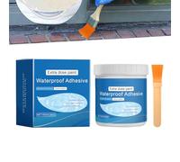 Revestimiento impermeable transparente: sellador invisible antifugas, gel reparador de unión de 2.48 x 2.87 pulgadas con fuerte adherencia, solución de prevención de fugas para techos, duchas, aplicac