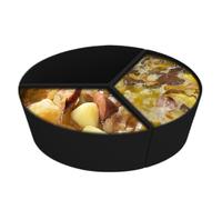 Revestimiento interior para olla de cocción lenta: junta y divisor de silicona, inserto antiadherente reutilizable | Accesorio de cocina fácil de limpiar para olla eléctrica, cocina multifunción y pre