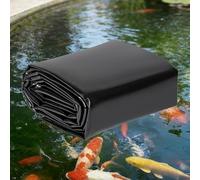 Revestimiento Negro para Estanque 3x6m 4x7m 5x8m 7x10m 8x12m 10x15m Revestimiento Impermeable para Estanque para Piscinas de Peces Arroyos Fuentes Cascadas y Lagos Artificiales Lona Plegable(2x6m)