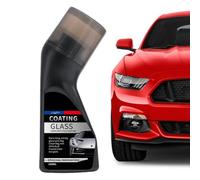 Revestimiento para cristal del parabrisas, 100 ml, abrillantador con aplicador de esponja, antivaho con cabezal de esponja y cepillo para el parabrisas del coche | Para la limpieza y el detalle de la