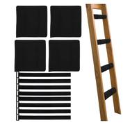 Revestimiento para escalera de litera 4 protectores de escalera for literas, acolchado cómodo, funda antideslizante, protector peldaños