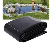 Revestimiento para estanques de 1 mx 6 m, 2 mx 3 m, 3 mx 4 m, 4 mx 5 m, 8 mx 12 m, 10 mx 15 m, resistente y flexible, lámina impermeable para paisajismo, protección de taludes, estanques, arroyos y fu