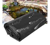 Revestimiento para estanques de 10 x 13 m, Revestimiento de LLDPE para estanques de Exterior para Peces, koi y Loto, Acolchado de plástico Grande para Piscinas, fácil de Cortar para macetas