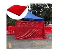 Revestimiento para estanques, Membrana Impermeable para Piscinas, Tela Impermeable para estanques, lámina Flexible para estanques de Peces, Resistente al desgarro (Color: Rojo, tamaño: 4 x 1