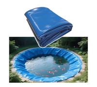 Revestimiento para estanques, Membrana Resistente para Piscinas de 2 a 20 m, película Ligera e Impermeable de 0,14/0,18/0,2 mm de Espesor para estanques de Peces, diseño Plegable (0,18 mm, 3